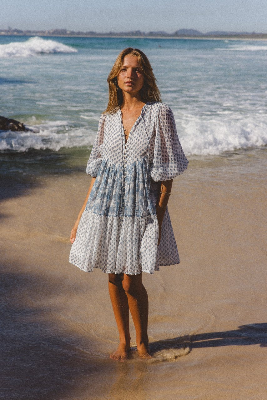 nora mini dress Nora Mini Dress ~ Aquamarine