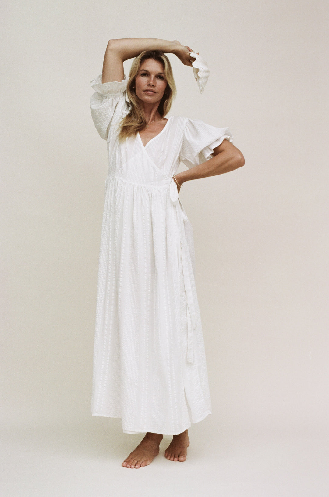 Uma Maxi Dress ~ White