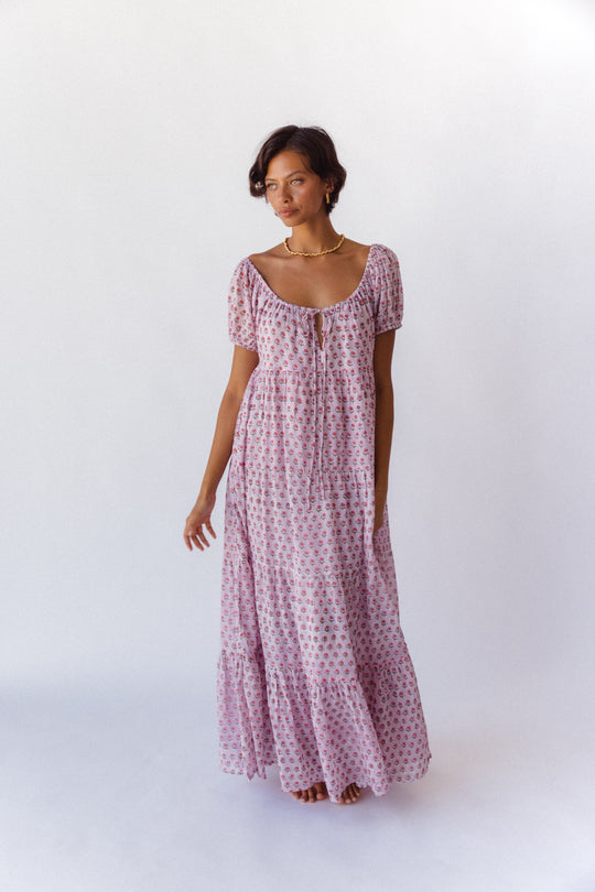 Sita Maxi Dress ~ Bluebell