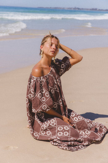 Handmade Maxi Dresses | Ethical, Artisan-Crafted Linen & Cotton | Daughters Of India DOI Handmade Maxi Dresses | Ethical, Artisan-Crafted Linen & Cotton | Daughters Of India DOI