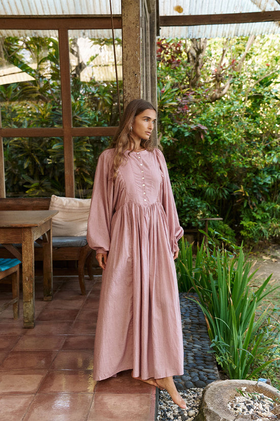 Anika Maxi Dress ~ Mulberry