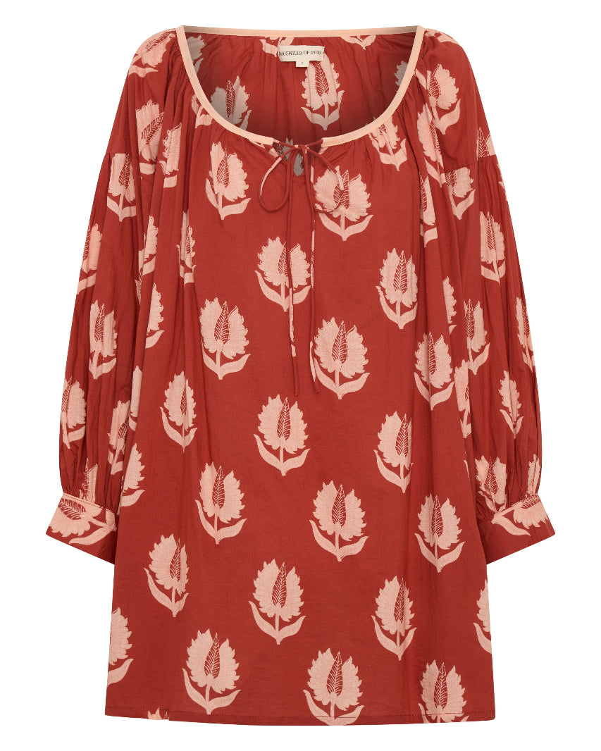 Ria Mini Dress ~ Ruby Red