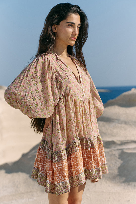 Bhoomi Mini Dress ~ Sunset Bhoomi Mini Dress ~ Sunset