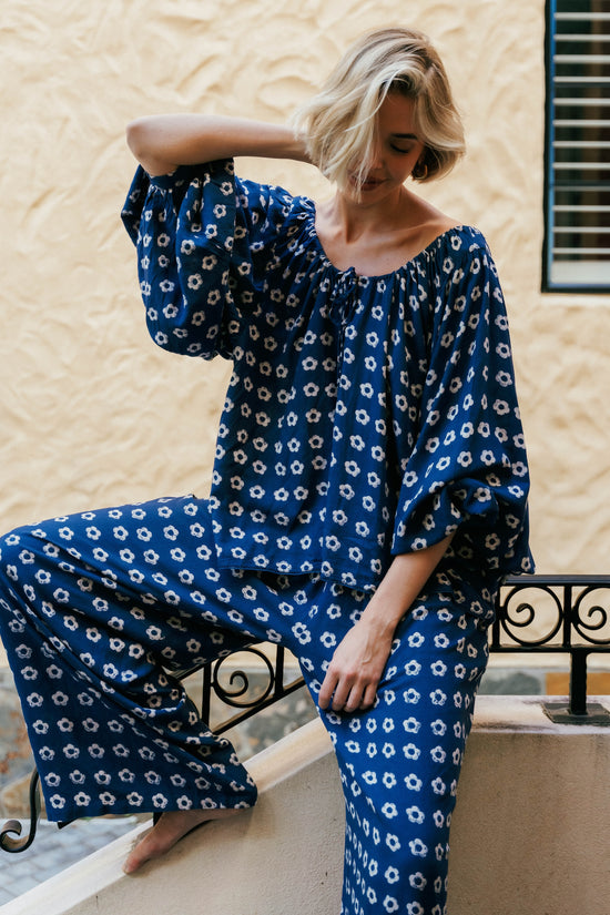 Zahra Pants ~ Indigo