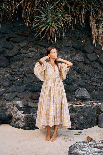 Sustainable Midi Dresses | Slow Fashion, Ethical & Handmade | Daughters Of India DOI Sustainable Midi Dresses | Slow Fashion, Ethical & Handmade | Daughters Of India DOI