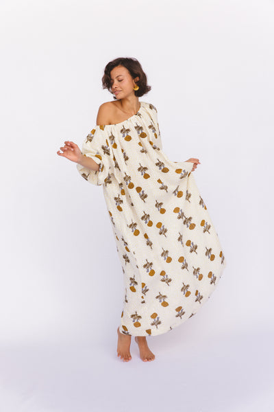 Dahlia Maxi Dress ~ Marigold