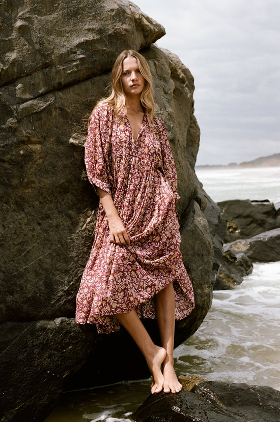 x revolve india midi dress Kyra Midi Dress ~ Sumac
