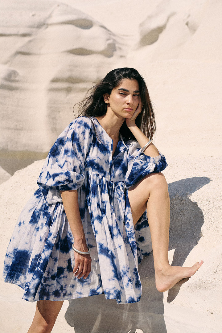 Kyra Mini Dress ~ Deep Sea