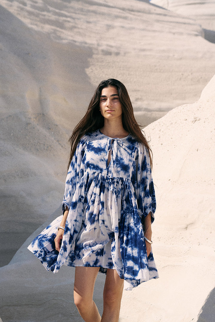Kyra Mini Dress ~ Deep Sea
