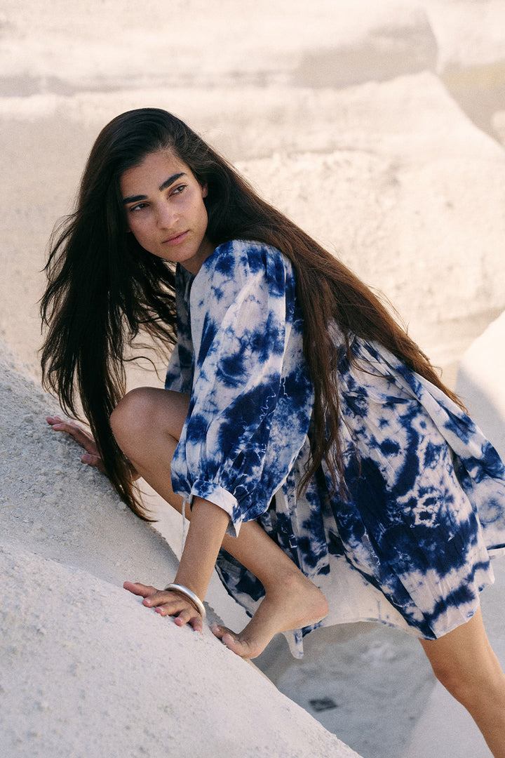 Kyra Mini Dress ~ Deep Sea
