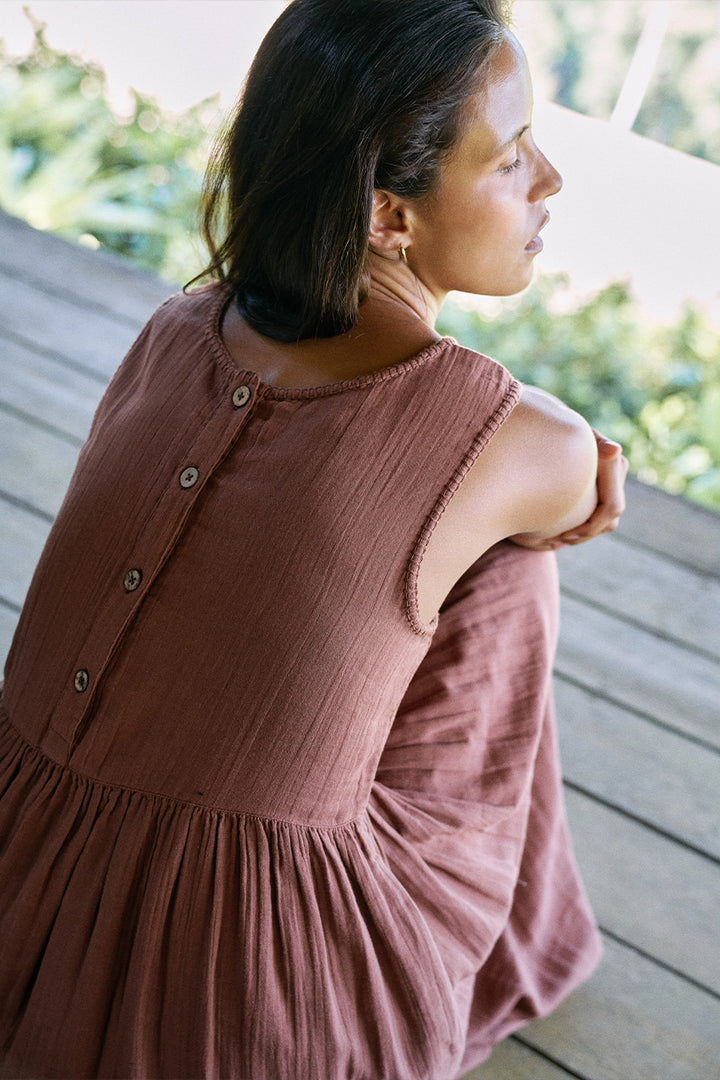 Nadi Dress ~ Chocolate