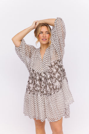 Nora Mini Dress ~ Noir