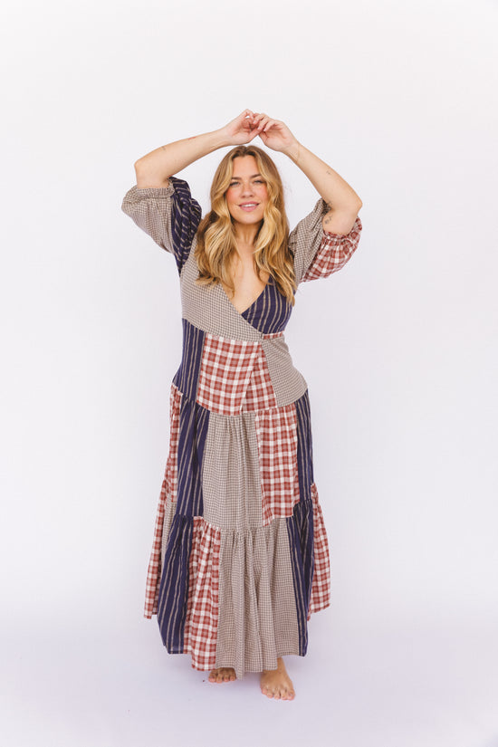 Poet Patchwork Dress