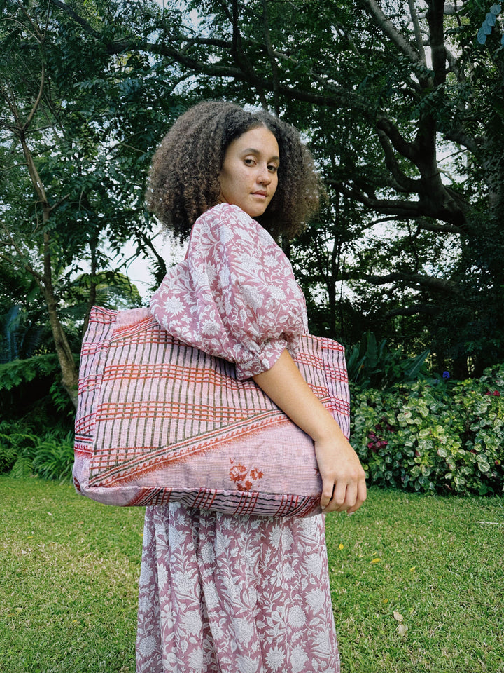 Up-cycled Market Bag ~ Sewing the Seeds Fundraiser