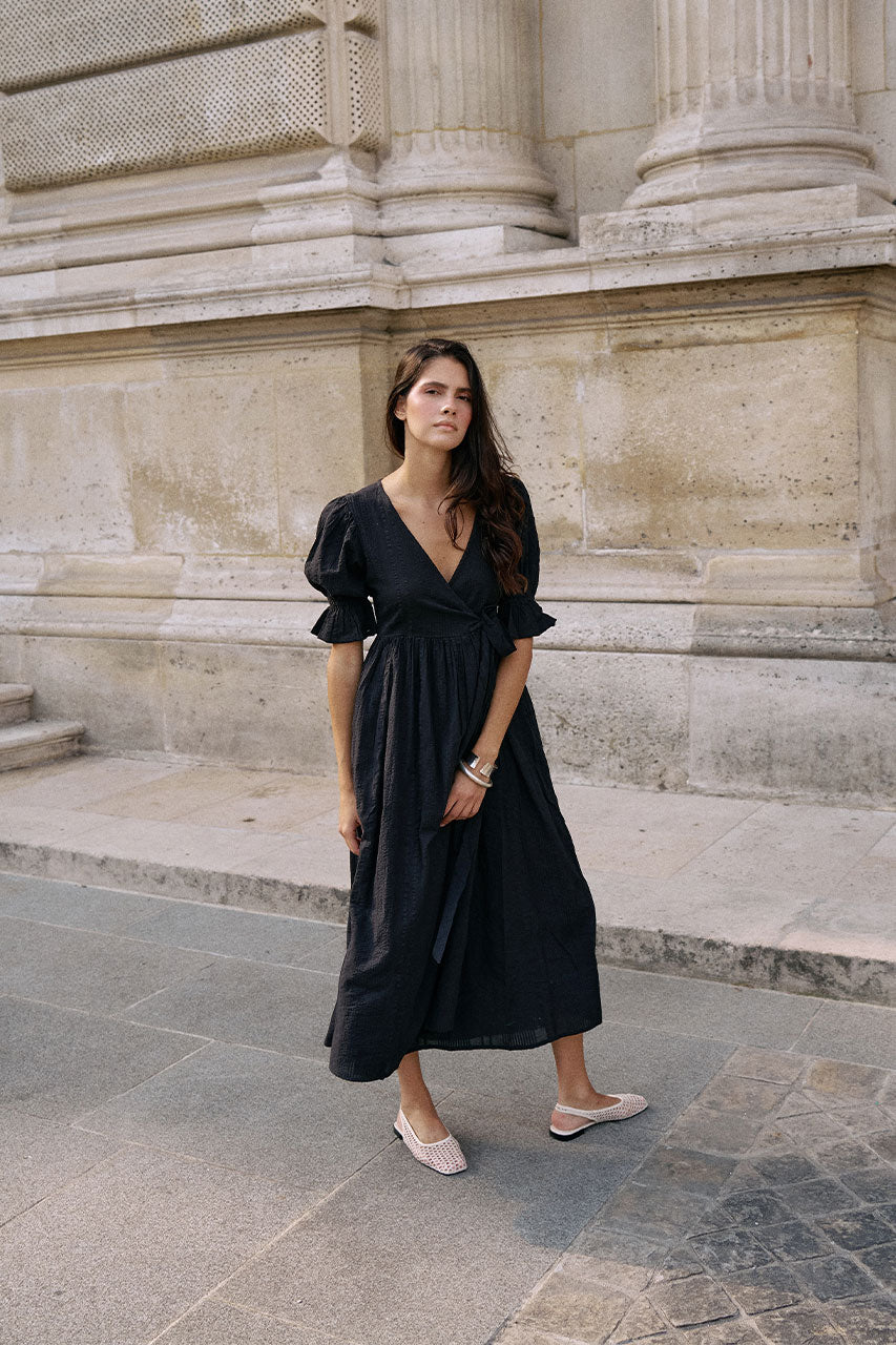 Uma Maxi Dress ~ Black