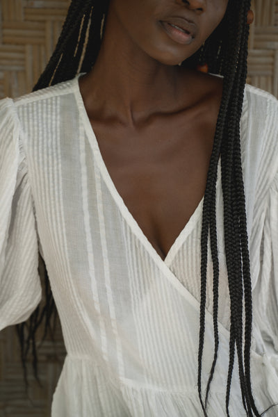 Uma Maxi Dress ~ White