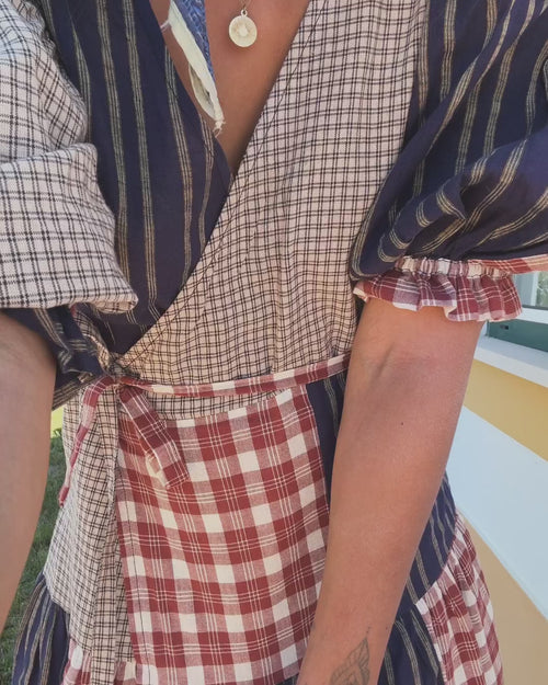 Poet Patchwork Dress