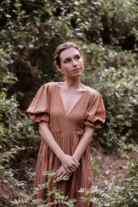 Uma Maxi Dress ~ Clay