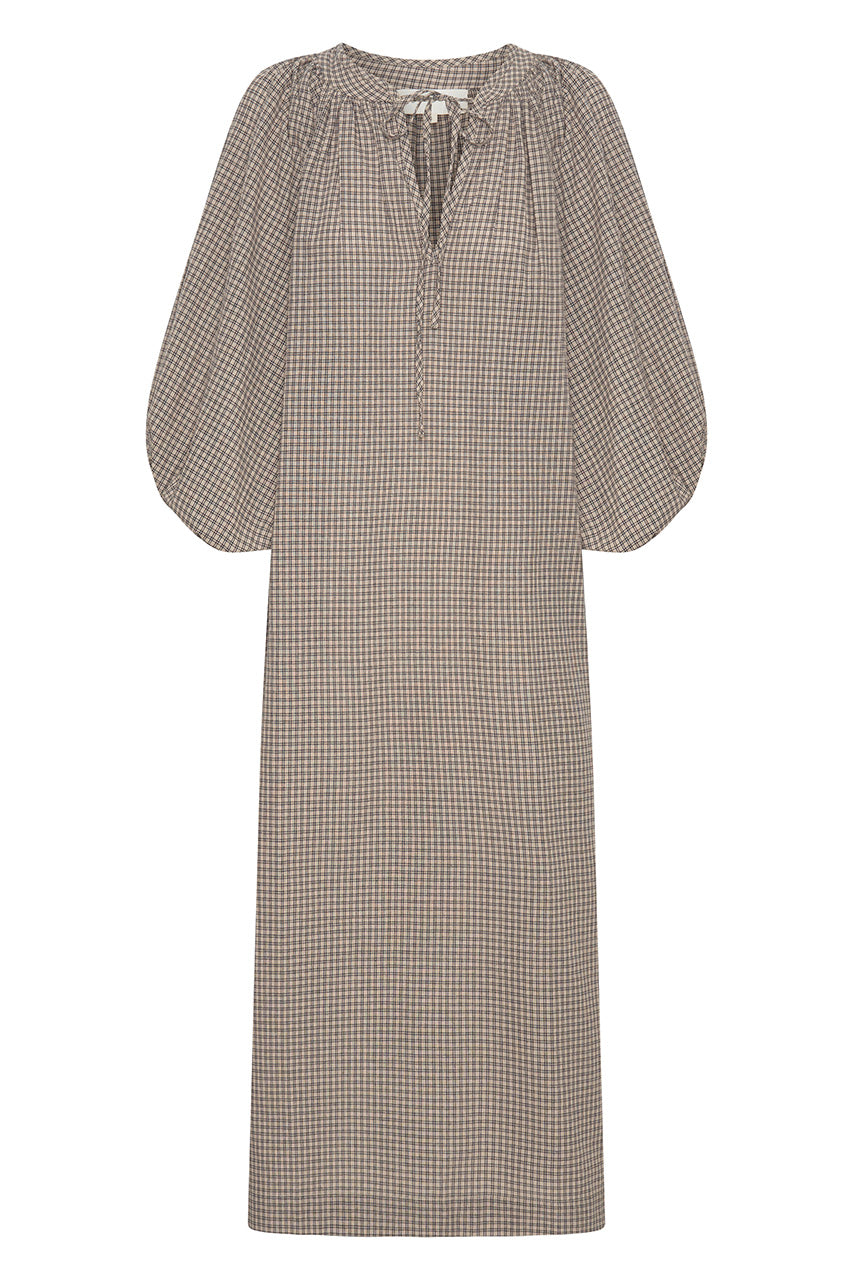 Poet Maxi Dress ~ Taupe